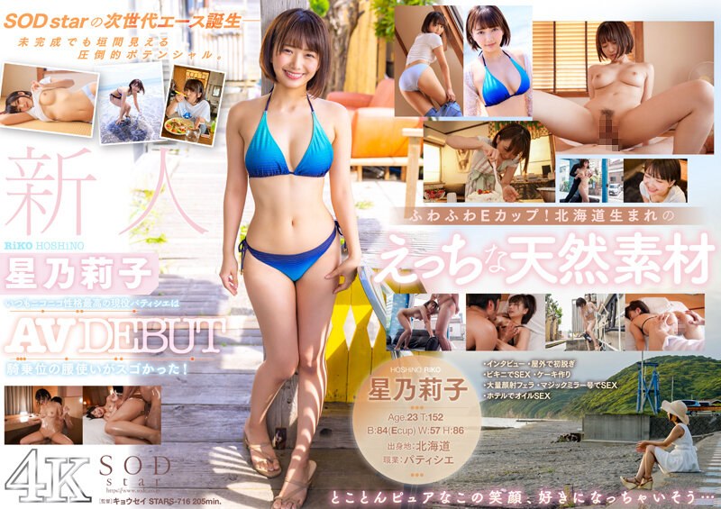 【衝撃】星乃莉子の腰使いが神！乗馬経験が生む極上の騎乗位に悶絶（星乃莉子）パッケージ画像
